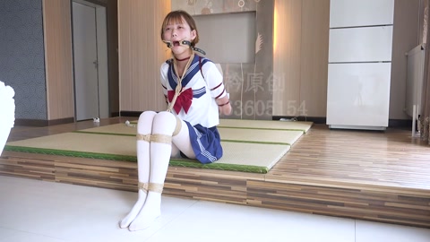 小梦红绳勒颈五花口枷 第10张