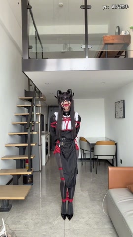 小糕炸金套装 黑丝魅魔修女单手套自缚 郊狼电击下还开门取外卖…口水直流 按耐不住的露出欲… 第10张