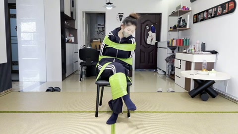 新模小河，胶带束缚体验 第10张