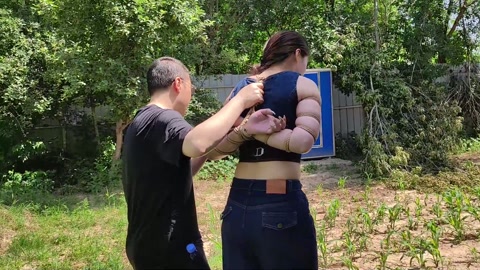 杨蕊 体验野外押解 刑讯 斩首 第10张