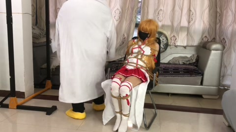 琳媚定拍 COS 银魂伊丽莎白大战刀剑神域亚丝娜 绑起来 第10张