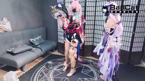 赛飞儿X暇蝶X风堇 原创TK剧情 三女互玩 tk qg一小时剧情大作！妙妙X依依X多比 第10张