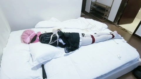 长夜月cos严厉折腿驷马＋严厉日式驷马紧缚 第10张