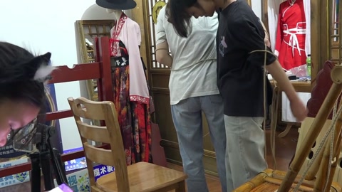 几个大学生古装断案抓捕审讯刑具，捆绑剧情，无厘头简单剧情第六集 第11张