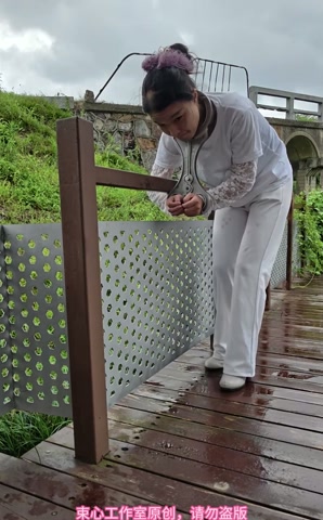 星尘贞操带套装，12厘米高跟靴，后手套，口球，头笼，颈手枷，户外两部曲 第11张