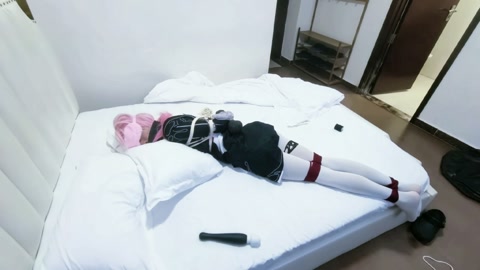 长夜月cos严厉折腿驷马＋严厉日式驷马紧缚 第11张