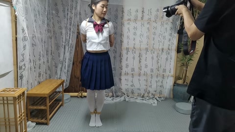 麦麦绳缚体验放置五花、踮脚吊……终于鼓起勇气来体验期待已久的紧缚爱好，全程微喘，耐绑柔韧感都颤抖中完... 第11张