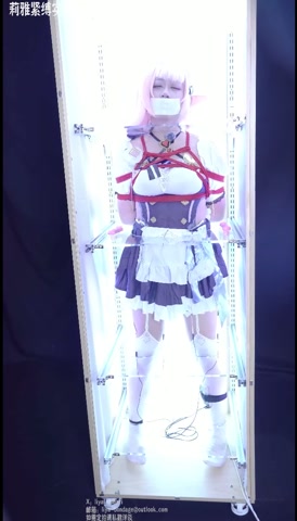 COSER绑架案-爱莉希雅女仆 cosplay紧缚封嘴波波贝失禁蛋蛋电击虐足 第11张