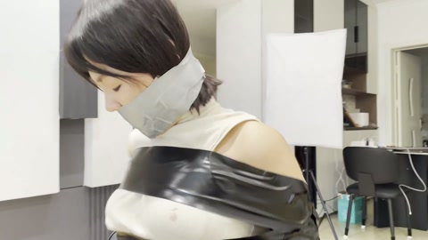【小晗】银色双重胶带封嘴 第12张