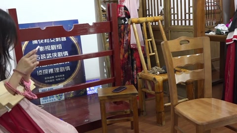 几个大学生古装断案抓捕审讯刑具，捆绑剧情，无厘头简单剧情第五集 第12张