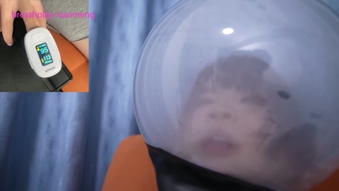 小萌酱的泡泡头盔极限二氧化碳呼吸控制密封束缚，头晕的差点吐 第12张
