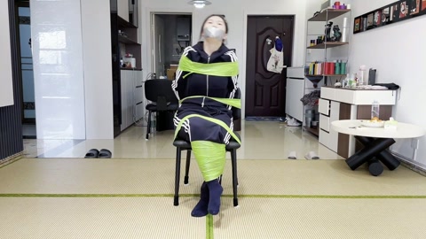 新模小河，胶带束缚体验 第12张