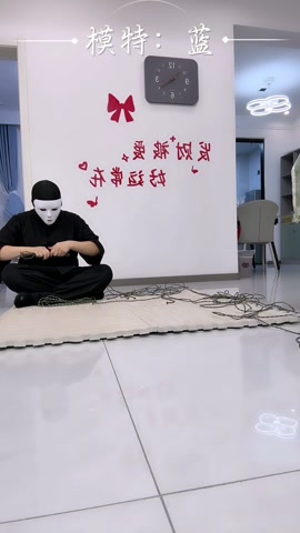 直播回放系列，第三期，超细绳五花驷马+细绳绑脚趾，如果你喜欢脚趾束缚，细绳紧缚，一定不要错过这一期 第12张