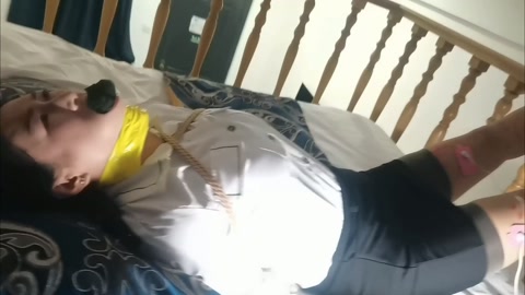 茶艺师遗珠之作，丝袜高跟挠痒痒电击 第12张