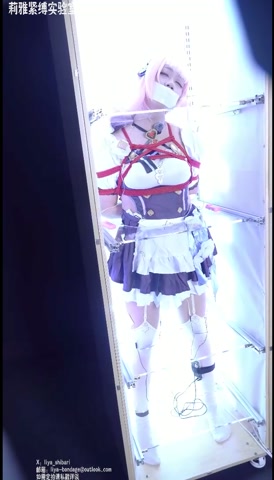 COSER绑架案-爱莉希雅女仆 cosplay紧缚封嘴波波贝失禁蛋蛋电击虐足 第12张